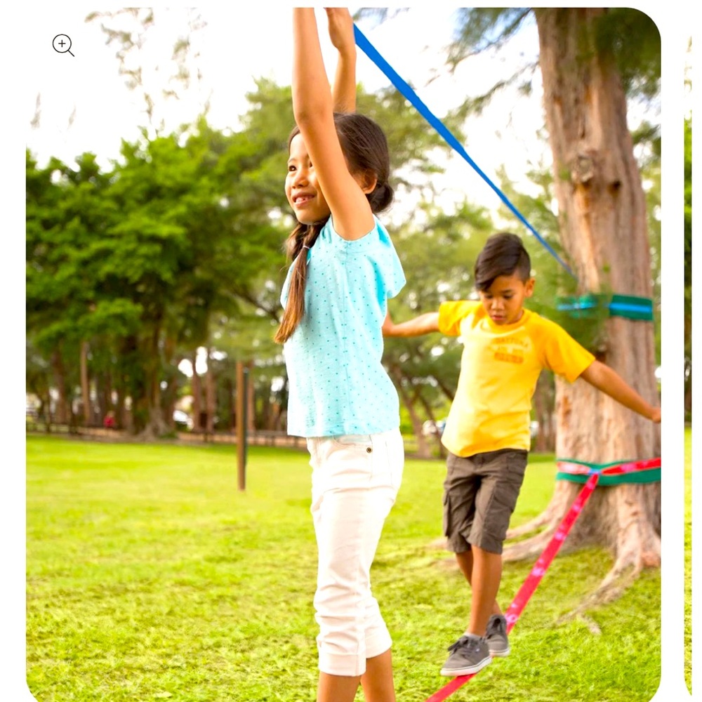 NWT Hearthsong Kids’ Slackline Kit - in box, never used